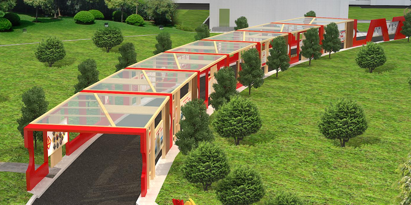 紅色文化主題長廊設(shè)計案例 紅色文化主題長廊設(shè)計案例